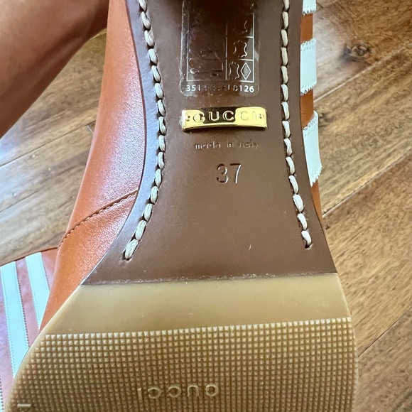 NWT Authentic Adidas x Gucci knee high boots, size 37 - Picture 8 of 11